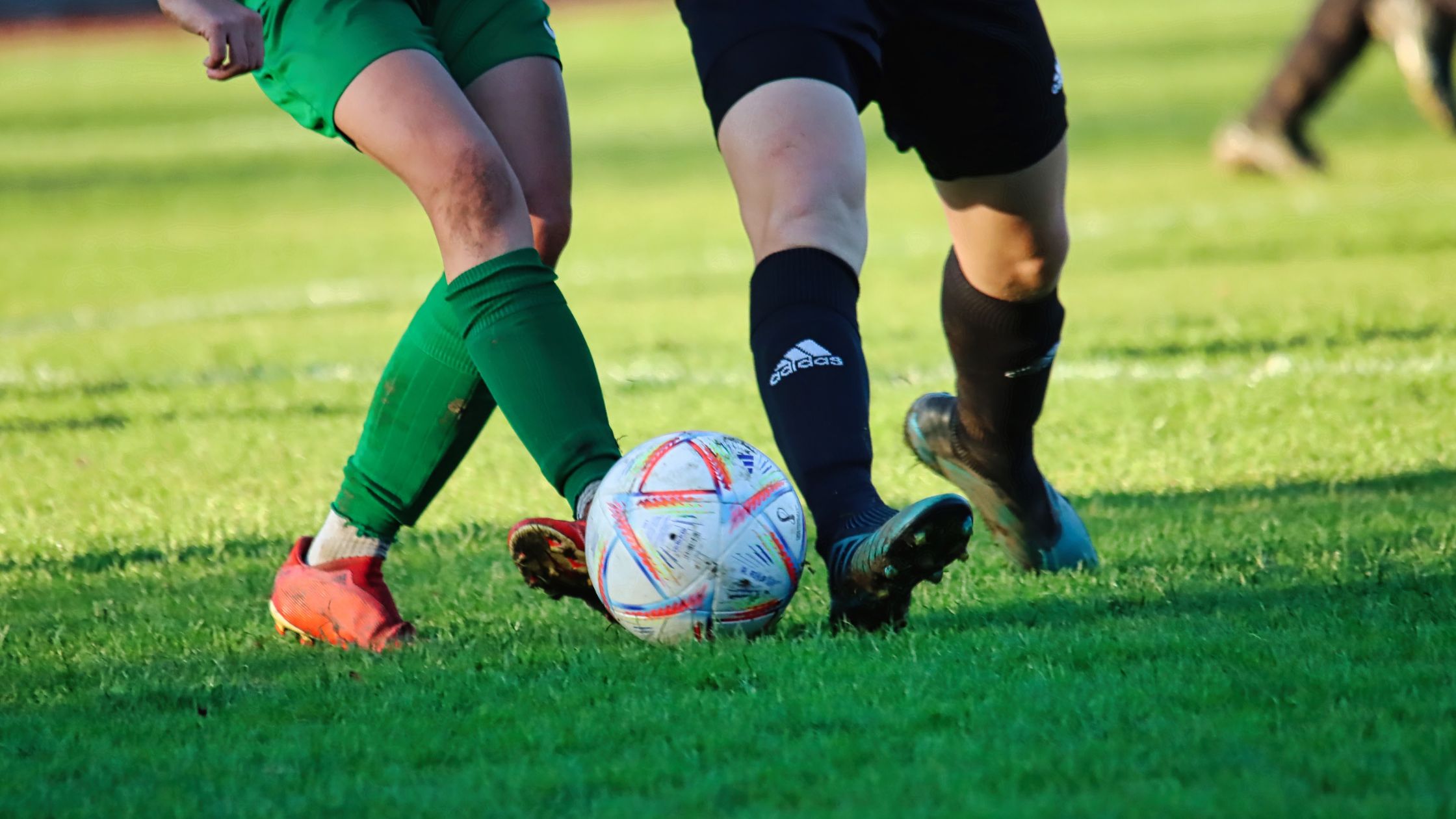 men playing football