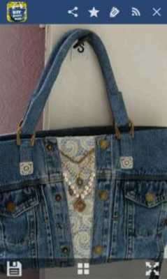 Play 100 DIY Jeans BAG 