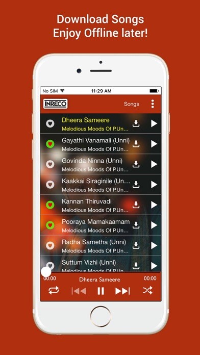 Play APK 100 Top Unnikrishnan Songs  and enjoy 100 Top Unnikrishnan Songs with UptoPlay com.inreco.unnikrishnansongs