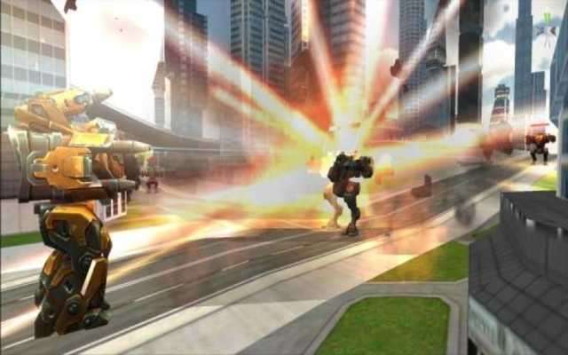 Play 3D Robot Battle : City Wars 