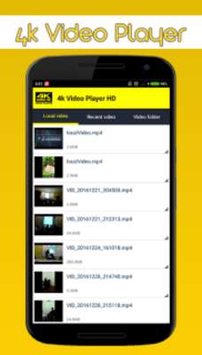 Play 4k Video Player HD 