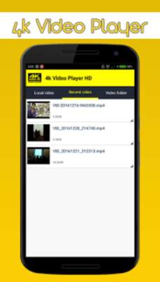 Play 4k Video Player HD 