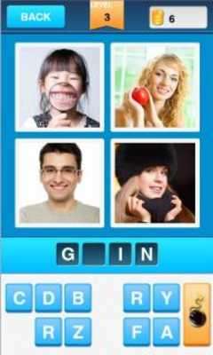 Play 4 Pics 1 Word - Guess Words 