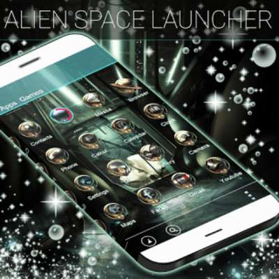 Play Alien Space GO Launcher 