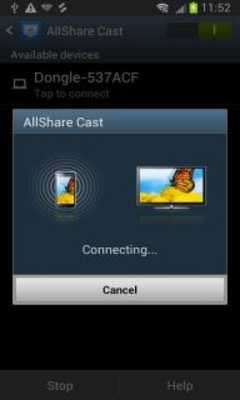 Play AllShareCast Dongle S/W Update 