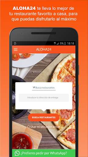 Play APK Aloha24 Comida a domicilio  and enjoy Aloha24 Comida a domicilio with UptoPlay es.aloha.MainAloha