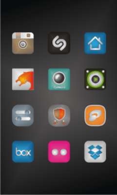 Play Alumi Metal Plate Iconpack 