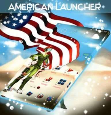 Play American. GO Launcher EX Theme 