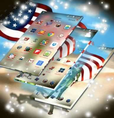 Play American. GO Launcher EX Theme 