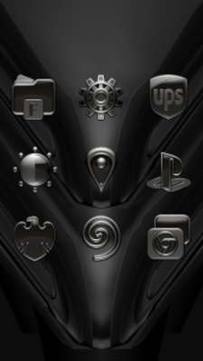 Play AMETAL Dark Icon Pack 