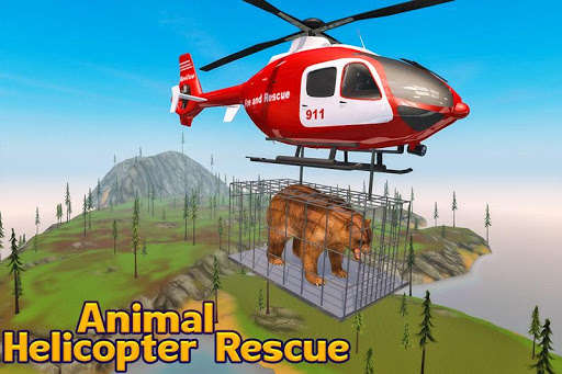 Play APK Animal Rescue: Army Helicopter  and enjoy Animal Rescue: Army Helicopter with UptoPlay com.kookygames.wild.heli.rescue