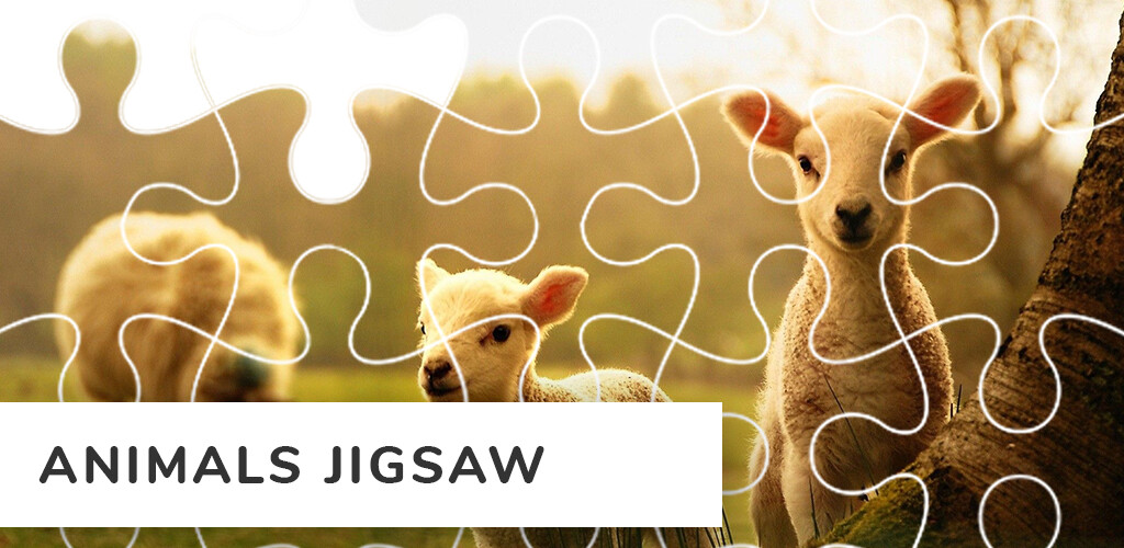 Play APK Animals Jigsaw Puzzles  and enjoy Animals Jigsaw Puzzles with UptoPlay com.foxi.studios.AnimalsJigsawPuzzles