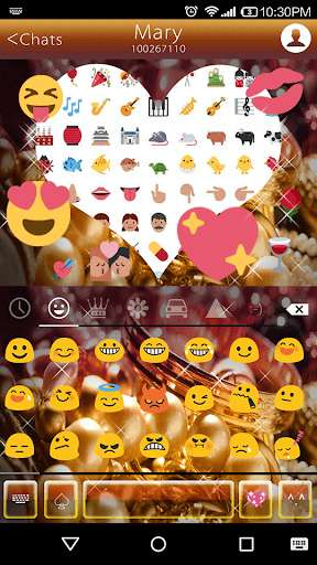 Play APK Arabic Jewelry Emoji Keyboard  and enjoy Arabic Jewelry Emoji Keyboard with UptoPlay com.kkkeyboard.emoji.keyboard.theme.ArabicJewelry