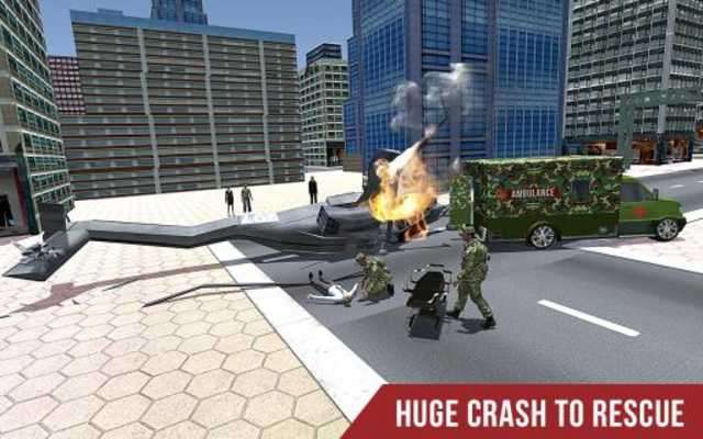 Play Army Ambulance Rescue Simulator 