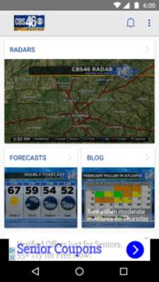 Play Atlanta Weather - CBS46 WGCL 