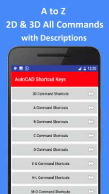 Play AutoCAD Shortcuts Keys 3D & 2D Commands 