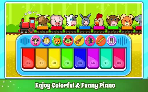 Play Baby Piano Games & Music for Kids & Toddlers Free  and enjoy Baby Piano Games & Music for Kids & Toddlers Free with UptoPlay