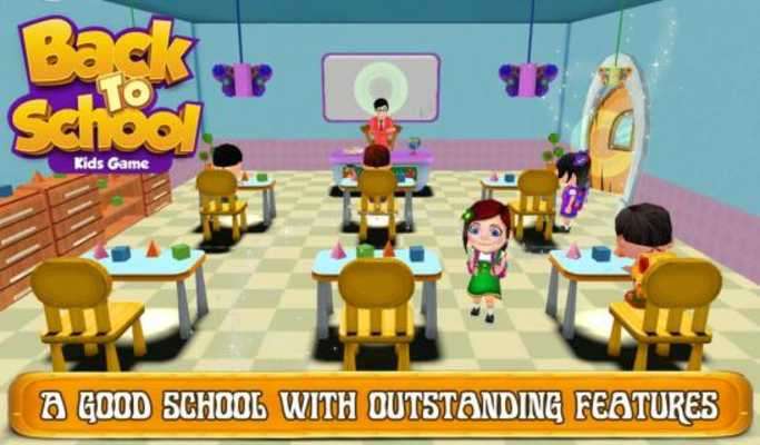 Play Back To School Kids Game 