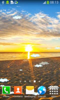 Play Beach Sunrise Live Wallpapers 