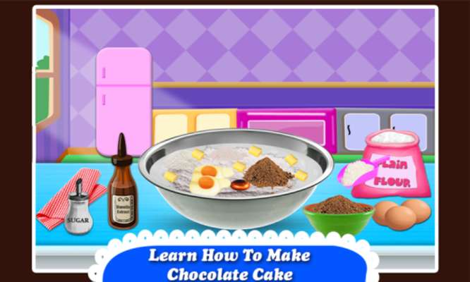 Play Black Forest Chocolate Cake Maker! Cooking Game 