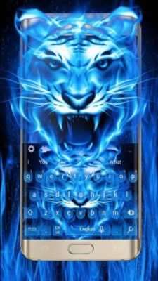 Play Blue Flame Tiger Keyboard 