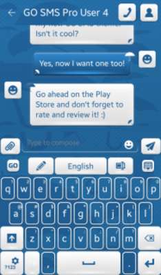 Play Blue Umbrella Keyboard 