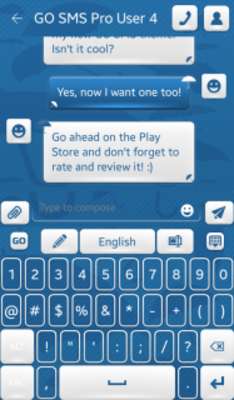 Play Blue Umbrella Keyboard 