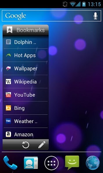 Play Bookmarks Widget 