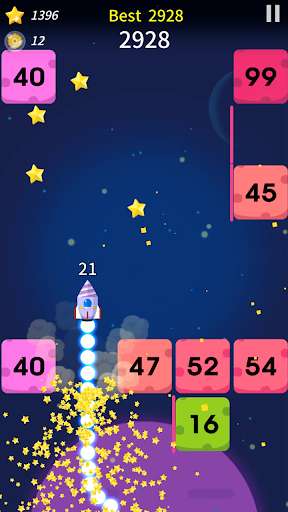 Play APK Bricks Breaker : Space Wars  and enjoy Bricks Breaker : Space Wars with UptoPlay com.digitalfrog.drillvsblock2_g