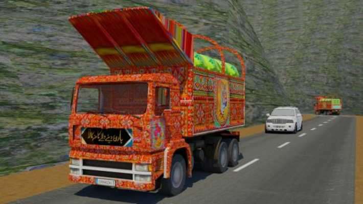 Play British Cargo Truck Driver - Asian Tour 