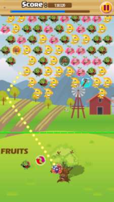 Play Bubble Shooter Fruits Magic 