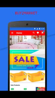 Play Buy2market online shopping app 