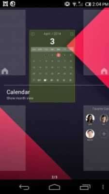 Play Calendar Panel 