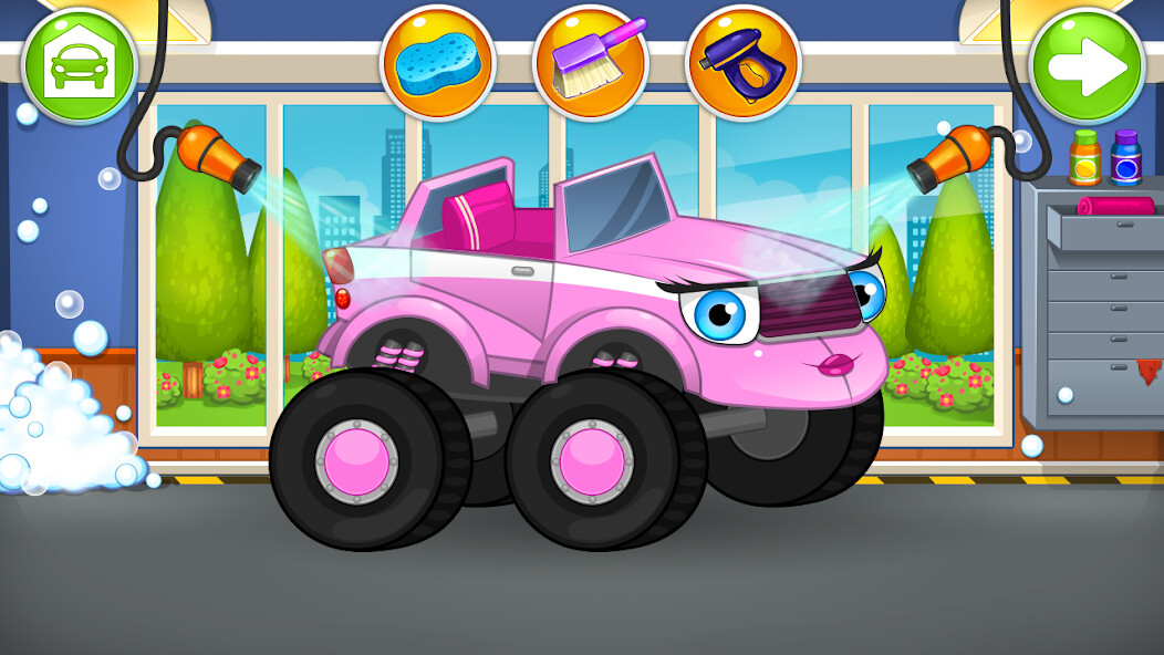 Play Car Wash - Monster Truck 