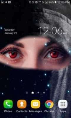 Play Cat Eye Beauty Live Wallpaper 