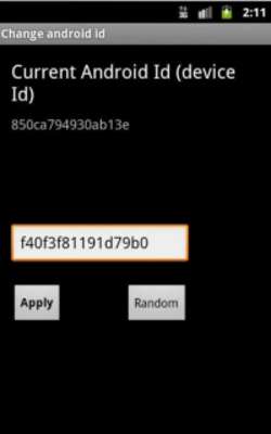 Play CHANGE ANDROID ID 