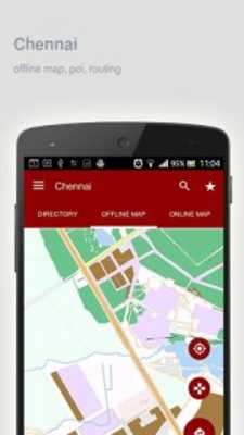 Play Chennai Map offline 