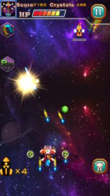 Play Chicken Shooter: Space Defense 