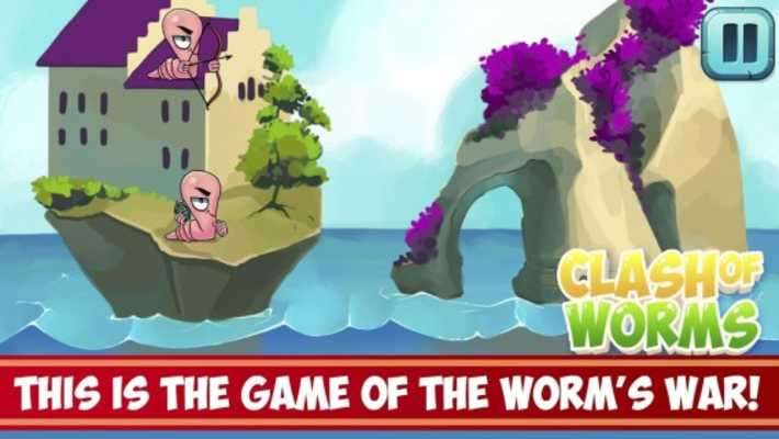 Play Clash of Worms 