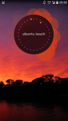 Play Classic Ubuntu Clock Widget 