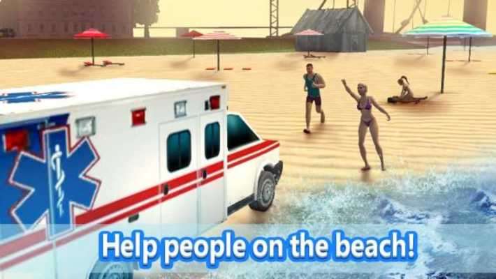 Play Coast Lifeguard Rescue Team 3D 