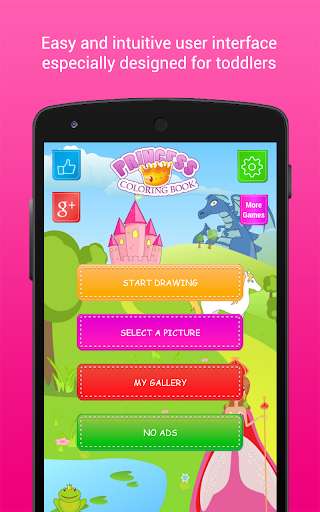 Play APK Coloring Book Princess Girls  and enjoy Coloring Book Princess Girls with UptoPlay princess.coloring.book.kids