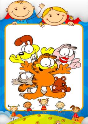 Play Coloring Garfield Games 