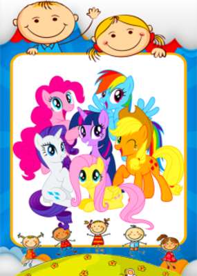 Play Coloring my little pony Games 