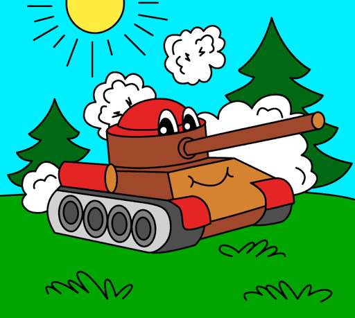 Play Coloring pages for children : transport 