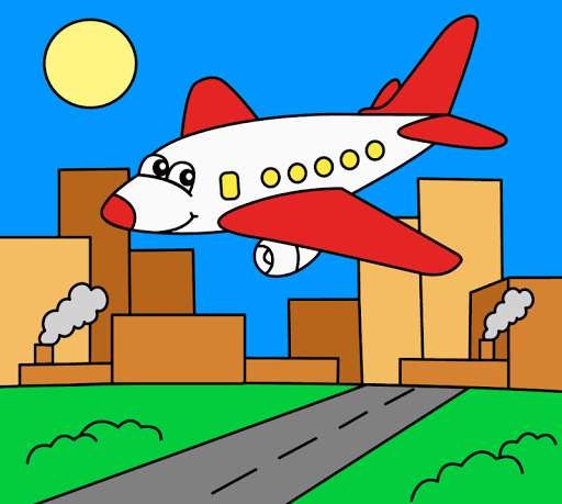 Play Coloring pages for children : transport 