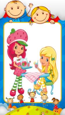 Play Coloring Strawberry Shortcake Games 