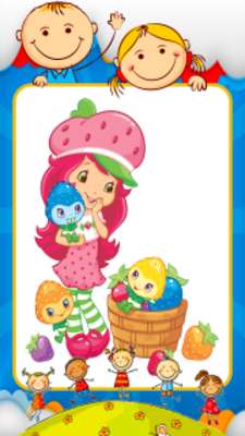 Play Coloring Strawberry Shortcake Games 