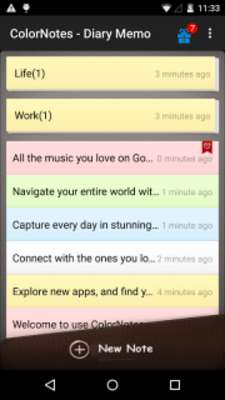 Play Color Notes - Diary Memo 