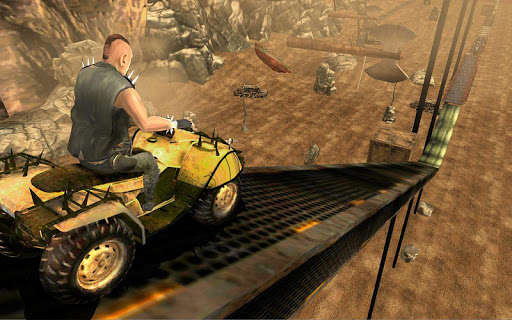 Play APK Crazy ATV Stunts 3D  and enjoy Crazy ATV Stunts 3D with UptoPlay com.hbg.moto.atvbike.racing